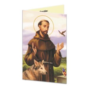Funeral Memorial Cards Los Angeles - Religious Foldable Prayer Card Unisex Sample 02